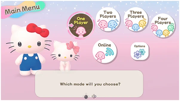Official manual: Main Menu