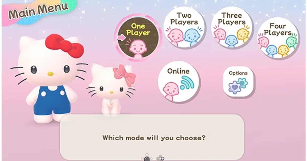 Hello Kitty Party Land game artwork